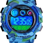Sports Watch Multi Function Digital Watches Colorful LED